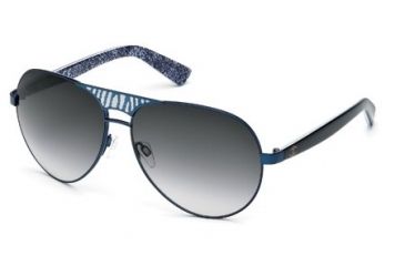 Image of Just Cavalli JC510S Sunglasses - Blue Frame Color, Gradient Blue Lens Color