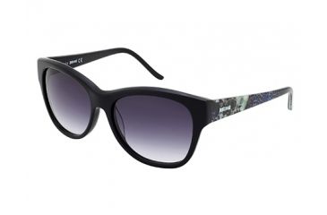 Image of Just Cavalli JC634S Sunglasses - Shiny Black Frame Color, Gradient Smoke Lens Color