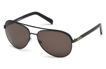 Image of Just Cavalli JC654S Sunglasses - Shiny Dark Green Frame Color