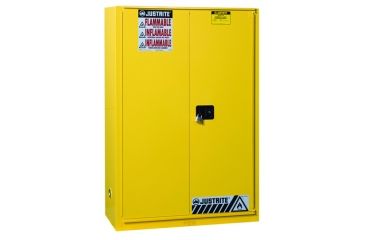 Image of Justrite Cabinet Bi Yl Flam Safe 60g 896080, Unit EA