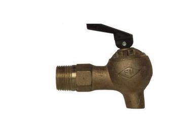Image of Justrite Safety Faucet Brass CNTRL.75IN 08540 Safety Faucet Brass CNTRL.75IN
