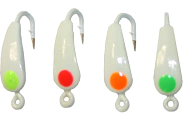 Image of K&amp;E 66-10-AST Moon Glow Jig Size 10 Assorted 24Cd, 66-10-AST
