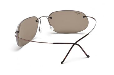 Image of Maui Jim Ka'anapali Sunglasses w/ Metallic Gloss Copper Frame and HCL Bronze Lenses - H501-23, Back View