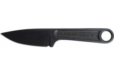 Image of Ka-Bar Forged Wrench Knife 3 in Plain Edge Blackout W/Shth, K1119BK