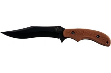 Image of Ka-Bar Knives Adventure Baconmaker Straight Edge Knife w/ Polyester Sheath, Clampack, BROWN 4-5601CP-5