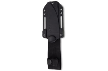 Image of KA-BAR Knives Becker Black Harpoon 4.5in Fixed Blade Knife, 1095 Cro-Van Blade, Ultramid Handle, BK188BK
