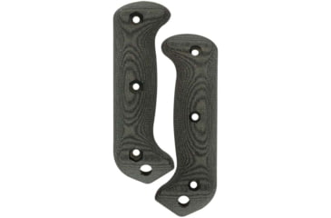 Image of KA-BAR Knives Becker Black Micarta Handle Set for Lg Beckers, BK77BLKHNDL