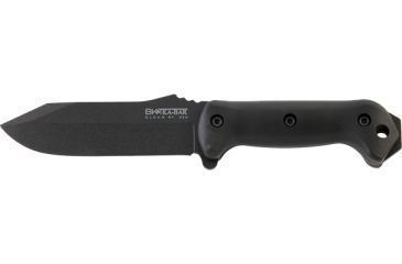 Image of Ka-Bar Knives Becker Crewman Straight Edge Knife w/ Polyester Sheath, BLACK BK10