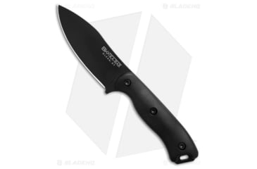 Image of KA-BAR Knives Becker Nessmuk Fixed Blade Knife, 4.31in, 1095, Drop Point Blade, Polymer Black Handle, Black/Black, 9.13in, BHQ-204871