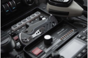 Image of KA-BAR Knives Coypu Folder, G10 Handle, Gray Pocket Clip, Straight Edge, 3085CP