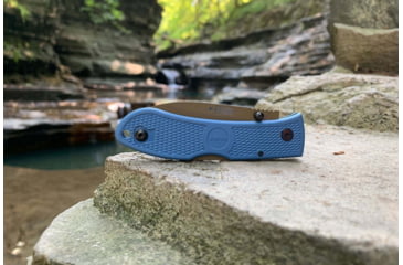 Image of KA-BAR Knives D2 Folding Hunter, Steel Blue, 7.25, 4062D2