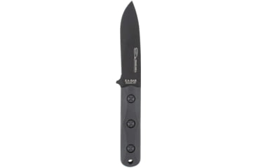 Image of KA-BAR Knives EK Cammando Short Fixed Blade Knife, 4.312in, Drop Point, 1095 Cro-Van Blade, Ultramid Black Handle, Black, EK51