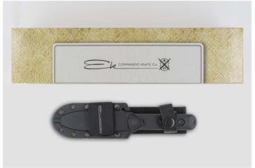 Image of KA-BAR Knives EK Cammando Short Fixed Blade Knife, 5.062in, Clip Point, 1095 Cro-Van Blade, Ultramid Black Handle, Black, EK50