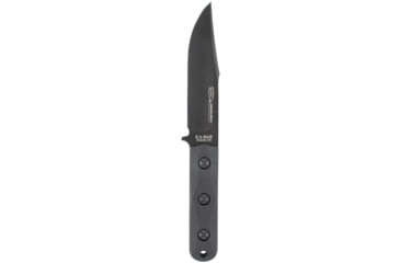 Image of KA-BAR Knives EK Cammando Short Fixed Blade Knife, 5.062in, Clip Point, 1095 Cro-Van Blade, Ultramid Black Handle, Black, EK50