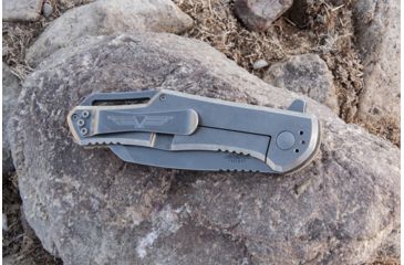 Image of KA-BAR Knives Jarosz Warncliffe Flipper, Tan, 8.375 7508