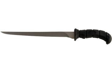 Image of Ka-Bar Knives Ka-Fillet 9in Fishing Knife w/ Plastic Sheath, Clampack, BLACK 4-1451CP-0