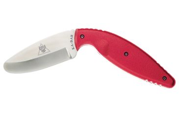 Image of Ka Bar Knives Kb1489 Large Tdi Law Enforcement Training Knife Red Handle