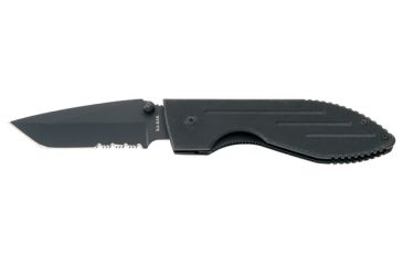 Image of Ka Bar Knives Kb3075 Comboedge Warthog Folder Black G 10 Handle