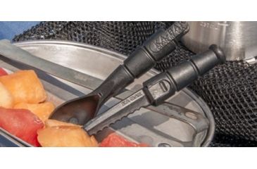 Image of KA-BAR Knives Tactical Spork, Black, 6.8 in 9909