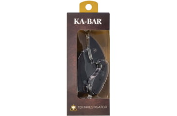 Image of KA-BAR Knives Tdi Investigator, Black, 5in, 1493