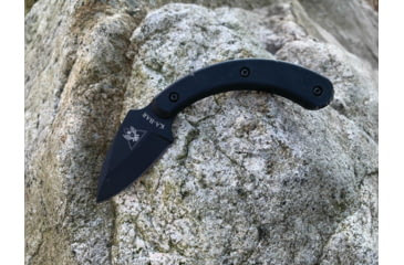 Image of KA-BAR Knives TDI Ladyfinger Fixed Blade Knife, 1.875in, AUS 8A Stainles Steel, Zytel, 1494