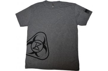 Image of Ka-Bar Knives Zombie T-Shirt - M, GRAY 5-1731-0