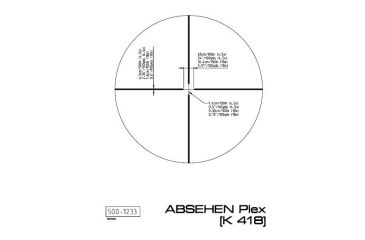 Image of Kahles Absehen Plex Reticle
