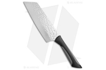 Image of kai housewares Luna Asian Utility Kitchen Knives, 6.50in, Stainless Steel, Wharncliffe Blade, Polymer Black/Gray Handle, Gray/Black/Gray, 12.00in, BHQ-50044