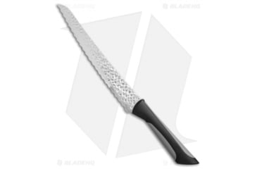 Image of kai housewares Luna Kitchen Knives, 8.50in, Stainless Steel, Sheepsfoot Blade, Polymer Black/Gray Handle, Gray/Black/Gray, 14.00in, BHQ-50039