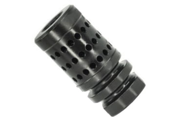Image of KAK Industry Compensator, 556NATO, Fits 1/2x28, Phosphate Finish, 1/2x28, Black, COMP-556