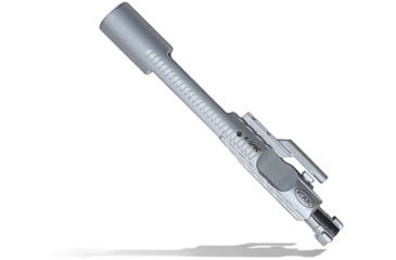 Image of KAK Industry K-SPEC Enhanced AR-15 5.56mm/.300 AAC Blackout Bolt Carrier Group, 9310 Steel, Chrome, Silver, 425-0505-002
