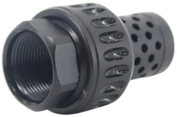 Image of KAK Industry Plan B Thread Protector, 17-4 Stainless Construction, Nitride Finish, Black, Fits Plan B Pattern Tapered Threads, 1.2oz