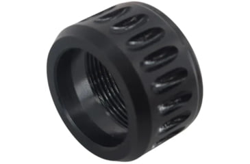 Image of KAK Industry Plan B Thread Protector, 17-4 Stainless Construction, Nitride Finish, Black, Fits Plan B Pattern Tapered Threads, 1.2oz