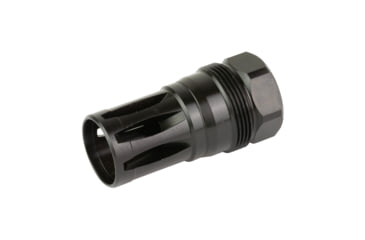 Image of KAK Industry Plan B A2 Flash Hider, 5.56x45mm NATO, 1/2x28, Nitride, Black, 410-2103-003