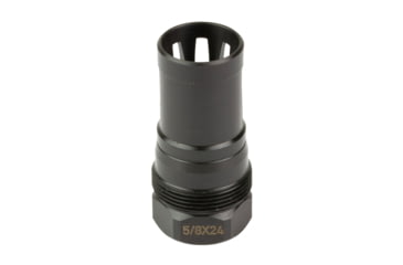 Image of KAK Industry Plan B A2 Flash Hider, 7.62x51mm NATO, 5/8X24, Nitride Finish, Black, 411-2103-006