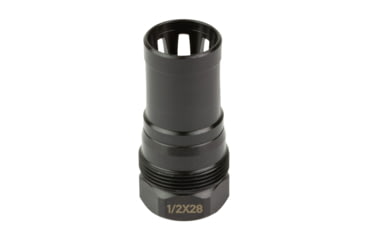 Image of KAK Industry Plan B A2 Flash Hider, 5.56x45mm NATO, 1/2X28, Nitride Finish, Black, 410-2103-003