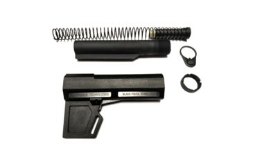 Image of KAK Shockwave 2.0 Package, Pistol Stabilizer Brace/Tube/Buffer/Buffer Spring/Endplate/Castle Nut, Black SHOCKWAVE-2.0-PACKAGE-BLACK