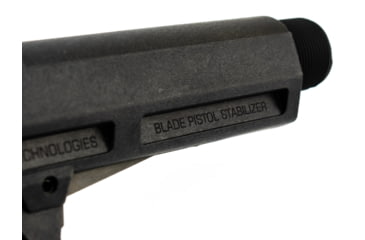 Image of KAK Shockwave 2.0 Blade Stabilizer Brace w/Buffer Tube, Black, SHOCKWAVE-2.0-BLD-TUBE-BLK