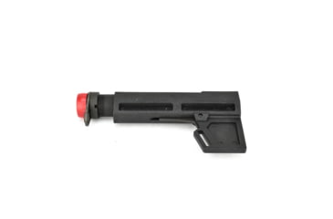 Image of KAK Shockwave 2.0 Package, Pistol Stabilizer Brace/Tube/Buffer/Buffer Spring/Endplate/Castle Nut, Black, SHOCKWAVE-2.0-PACKAGE-BLACK