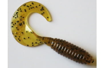 Image of Kalin's Lunker Grub, 5in Pumpkin Salt &amp; Pepper, 10/Pack, 5G10-695