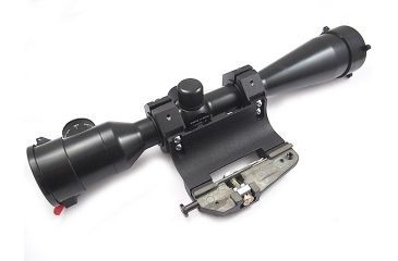 Image of Kalinka Optics KOM 10x42 Illuminated 1000m Reticle Rifle Scope, Side Parallax, 47mm Universal SVD Mount, Black, GSKOM1042LP47