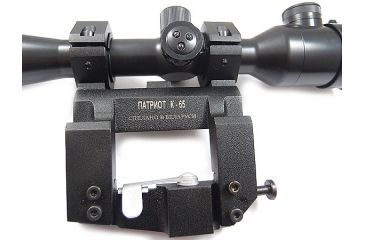 Image of Kalinka Optics KOM 10x42 Illuminated LD Reticle Rifle Scope, Side Parallax, 65mm Universal AK and SVD Mount, Black, GSKOM1042LD65