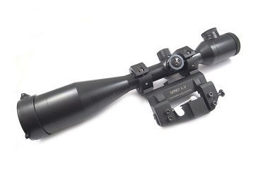 Image of Kalinka Optics KOM 12x50, Illuminated 1000m Rifle Scope, Side Parallax, 47mm Universal SVD Mount, Black, GSKOM1250LP47
