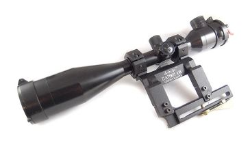 Image of Kalinka Optics KOM 12x50 Illuminated 1000m Rifle Scope, Side Parallax, 65 mm Side Mount, VEPR Edition, Black, GSKOM1250LP65V