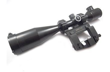 Image of Kalinka Optics KOM 12x50 Illuminated 1000m Rifle Scope, Side Parallax, 65mm Universal AK and SVD Mount, Black, GSKOM1250LP65