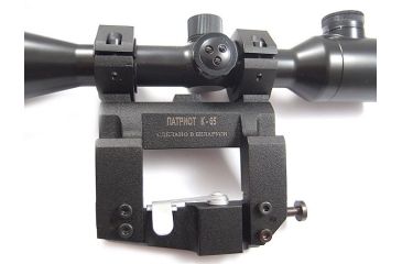 Image of Kalinka Optics KOM 12x50 Illuminated 1000m Rifle Scope, Side Parallax, 65mm Universal AK and SVD Mount, Black, GSKOM1250LP65