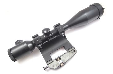 Image of Kalinka Optics KOM 12x50 Illuminated LD Rifle Scope, Side Parallax, 59mm Universal AK and SVD Mount, Black, GSKOM1250LD59