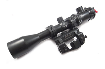 Image of Kalinka Optics KOM 2-10x48 Illuminated LS Reticle Rifle Scope, 47mm Universal SVD Mount, Black, GSKOM21048LS47
