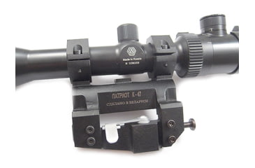 Image of Kalinka Optics KOM 2-10x48 Illuminated LS Reticle Rifle Scope, 47mm Universal SVD Mount, Black, GSKOM21048LS47
