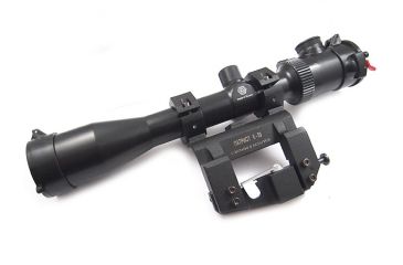 Image of Kalinka Optics KOM 2-10x48 Illuminated LS Reticle Rifle Scope, 59mm Universal AK and SVD Mount, Black, GSKOM21048LS59